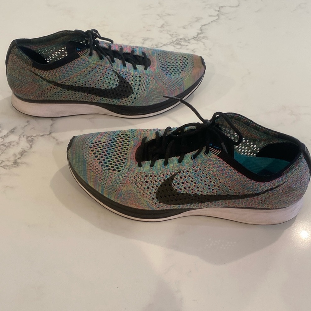Multi color Nike Flyknit